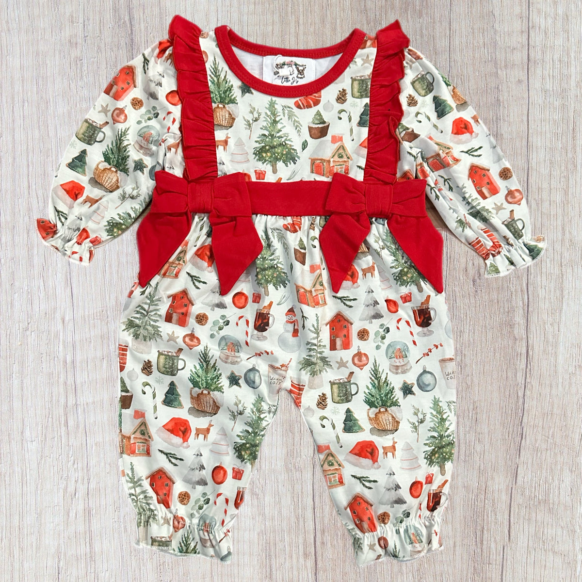 Christmas Favorites Collection - Girl Romper (RTS)