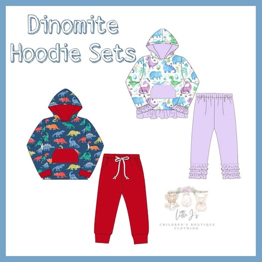 PO30: DINOMITE HOODIES  (ETA NOVEMBER)