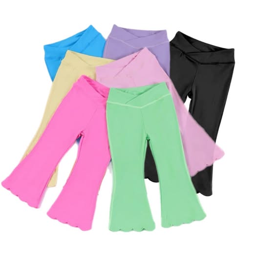 PO35: ADULT Scalloped Yoga Pants (ETA OCTOBER)