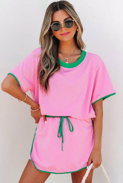 PO35: Colorblock Edge Skort Set (ETA SEPTEMBER)