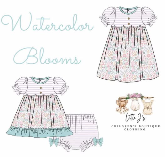 PO39: Watercolor Blooms (ETA JANUARY)
