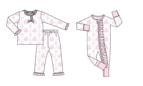 PO39: Watercolor Bows & Trees (ETA November)