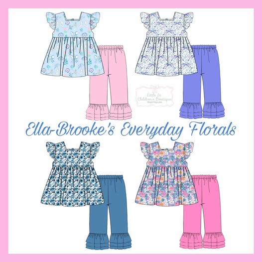 PO40: Ella-Brookes Everday Florals  (ETA JANUARY)