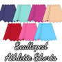 PO42: Scalloped Athletic Skorts (ETA DECEMBER)