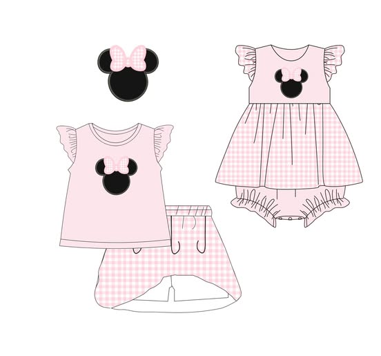 PO43: Sweet Gingham Minnie Set Preorder (ETA MARCH)