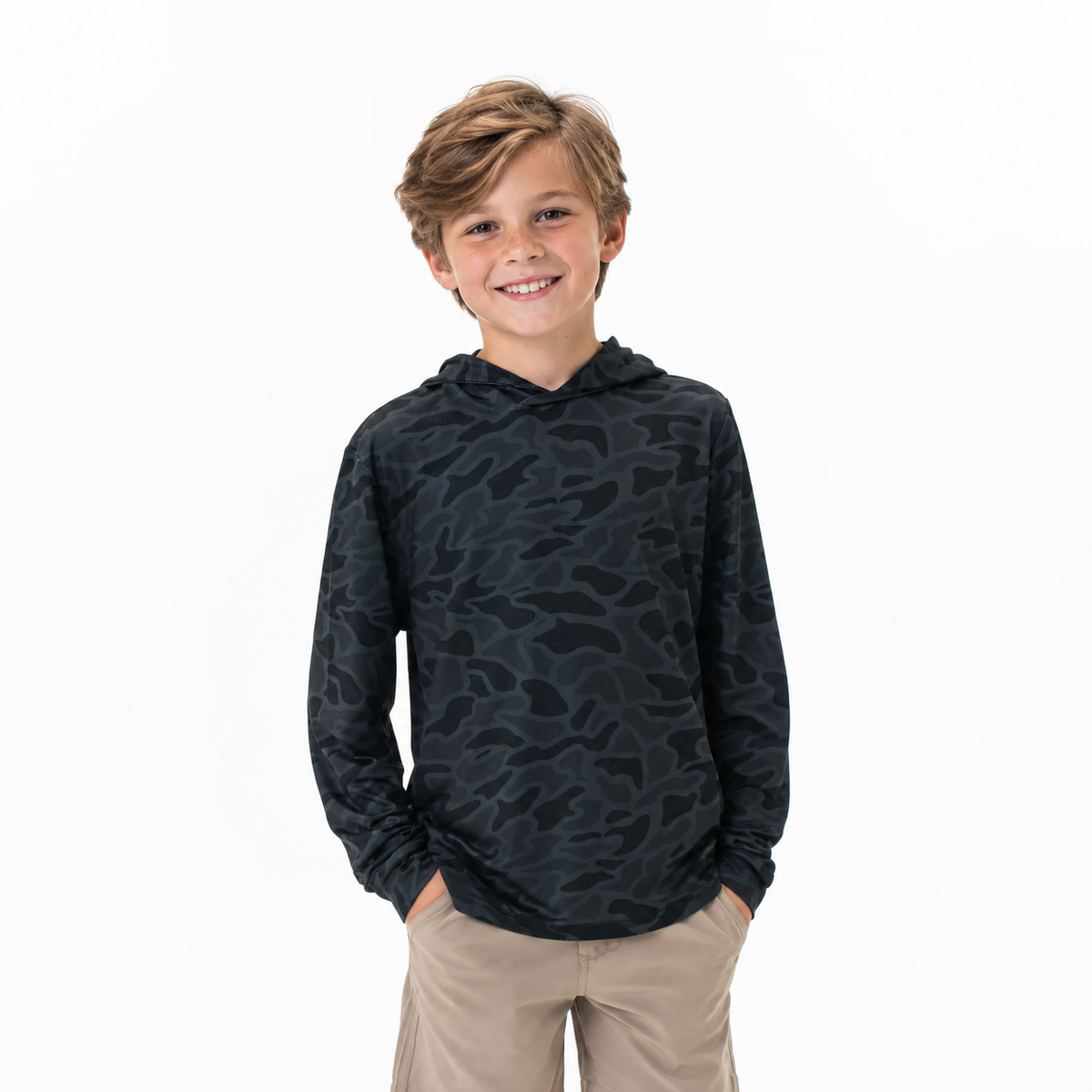 PO36: Boys Camo Performance Hoodies (ETA November)