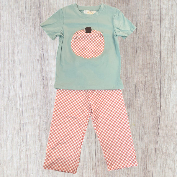 Pumpkins Please! Boy Pant Set (RTS)