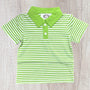 Striped Polo - Green (RTS)