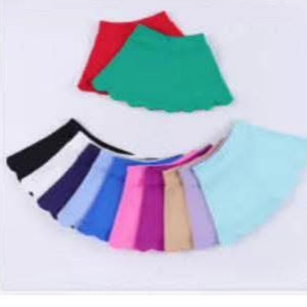 PO07 2026: Scalloped Athletic Skorts (ETA May)