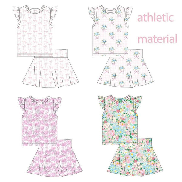 PO36: Spring Floral Athletic Skirts (ETA JANUARY)