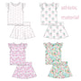 PO36: Spring Floral Athletic Skirts (ETA JANUARY)