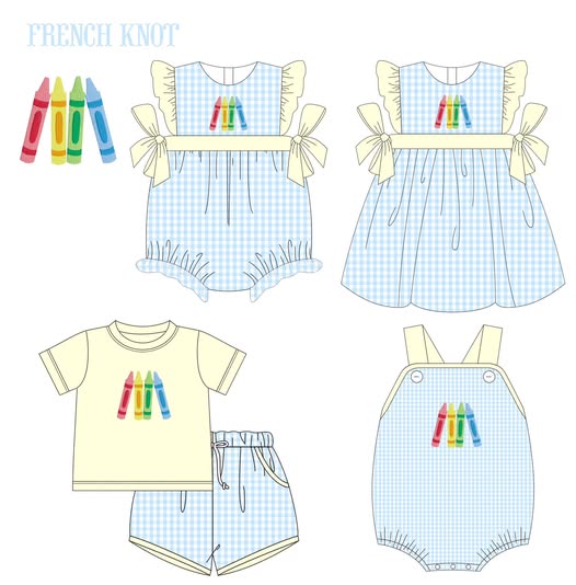 PO05 2026: French Knot Crayon Collection (ETA MAY)