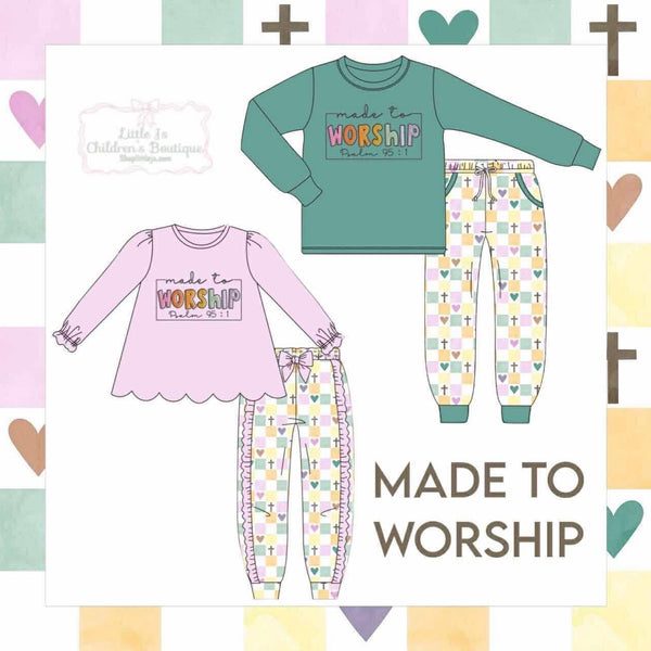 PO39: Made to Worship (ETA January)