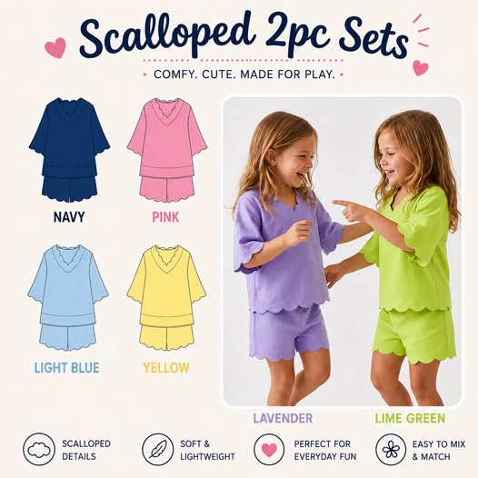 PO21 2026: Scalloped 2pc Sets (ETA AUGUST)