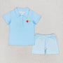 PO20 2026: B5G1 Blue Gingham Boys Mouse Set (ETA 2-3 Weeks)