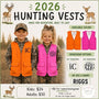 PO21 2026: 2026 HUNTING VESTS (ETA Late September)