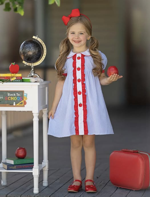 PO21 2026: Striped Apple Dress (ETA JUNE)