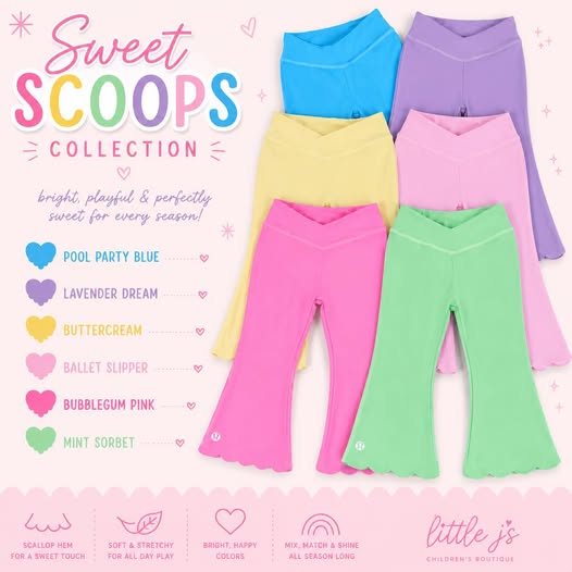 PO27 2026: Sweet Scoops Scalloped Pants (ETA SEPTEMBER)