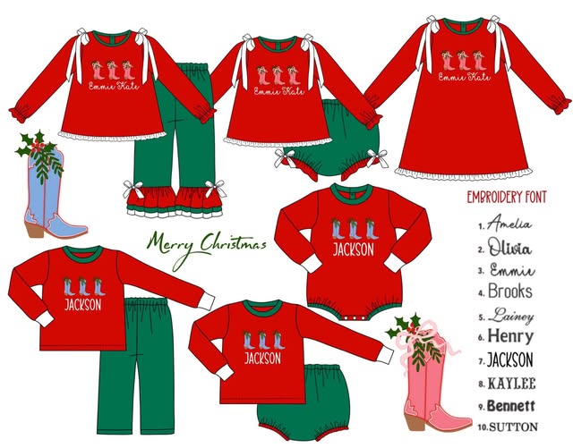 PO27 2026: Country Christmas Collection  (ETA November)