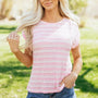 STEAL OF A DEAL FLASH SALE: Pink Waffle Shirt (ETA AUGUST)