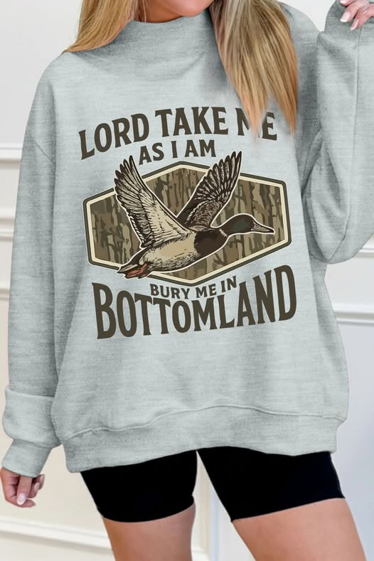 PO31 2026: Weekend Womens PO: Take Me As I Am Mock Neck Sweatshirt (ETA SEPT)