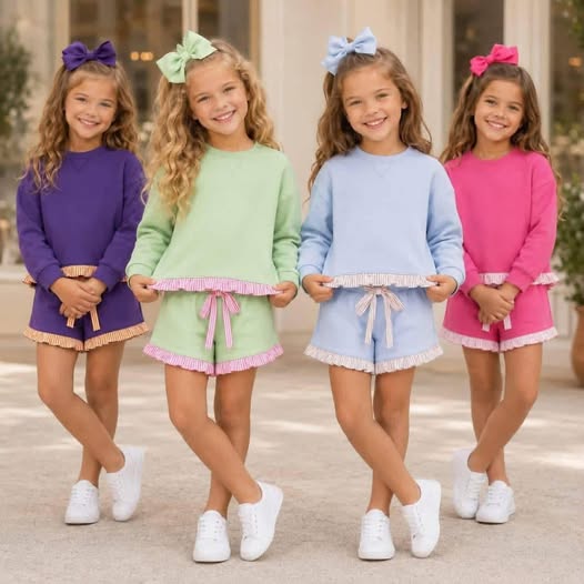 PO32 2026: Ruffled Short Set Collection (ETA OCT)