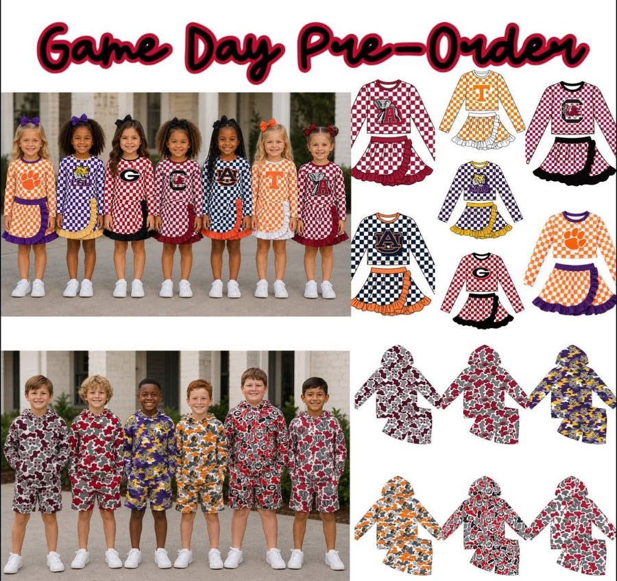 PO32 2026: Patterned Game Day Attire (ETA November)