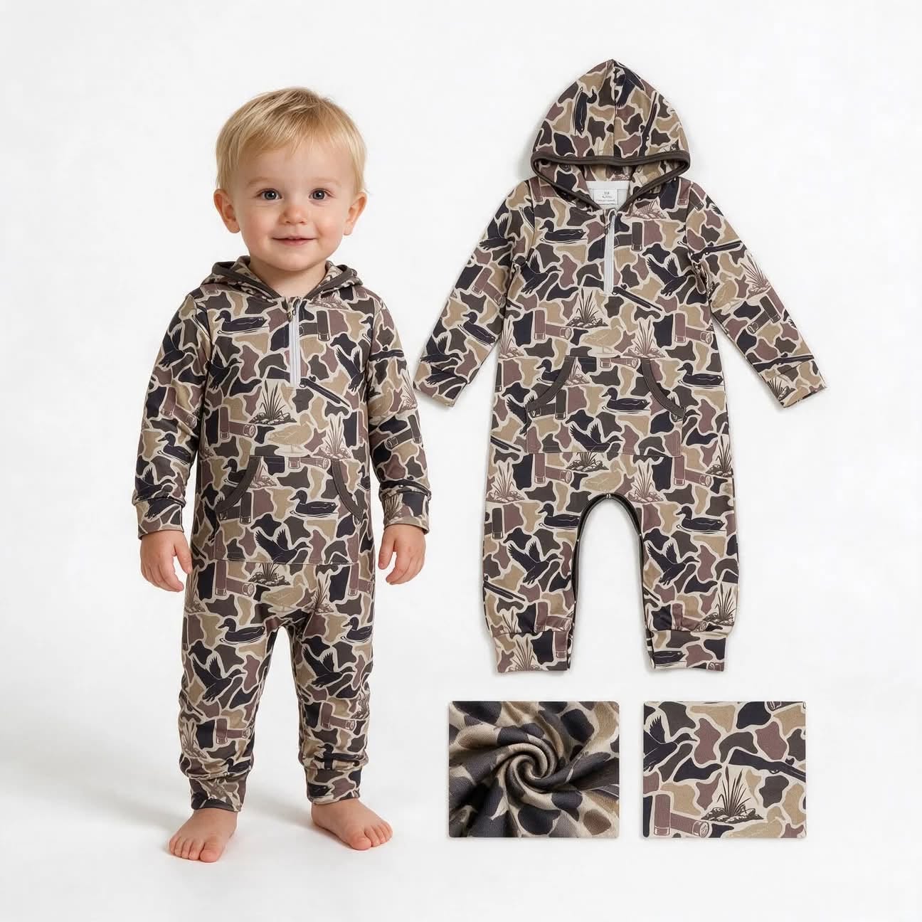 PO33 2026:  Camo Romper (ETA SEPT)