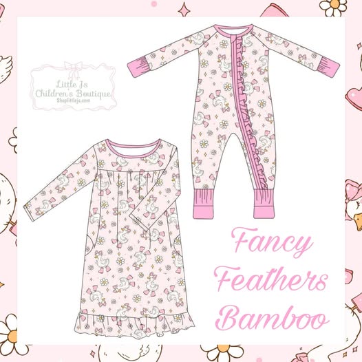 PO33 2026: Fancy Feathers Bamboo (ETA NOV)