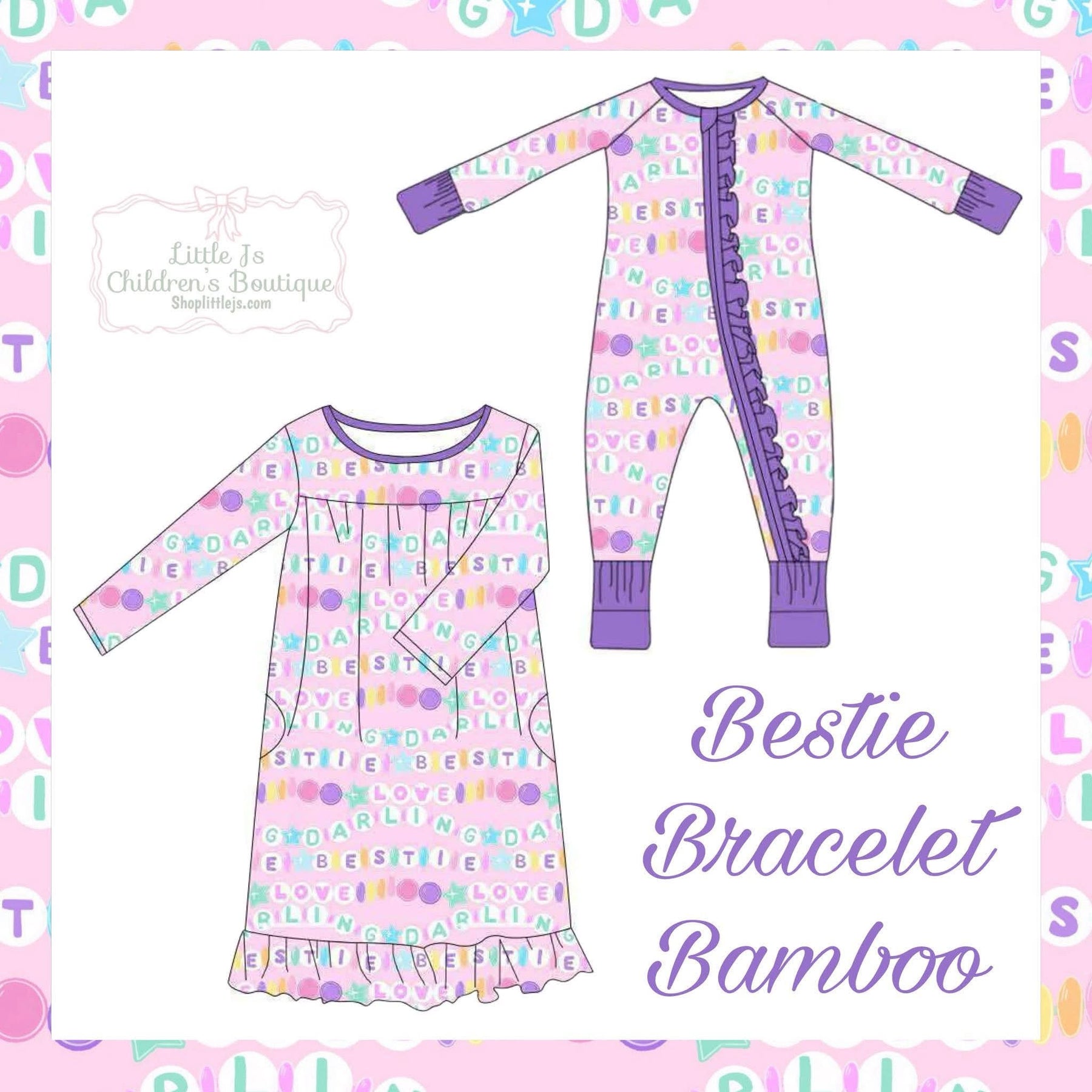 PO33 2026: Bestie Bracelet Bamboo (ETA NOV)