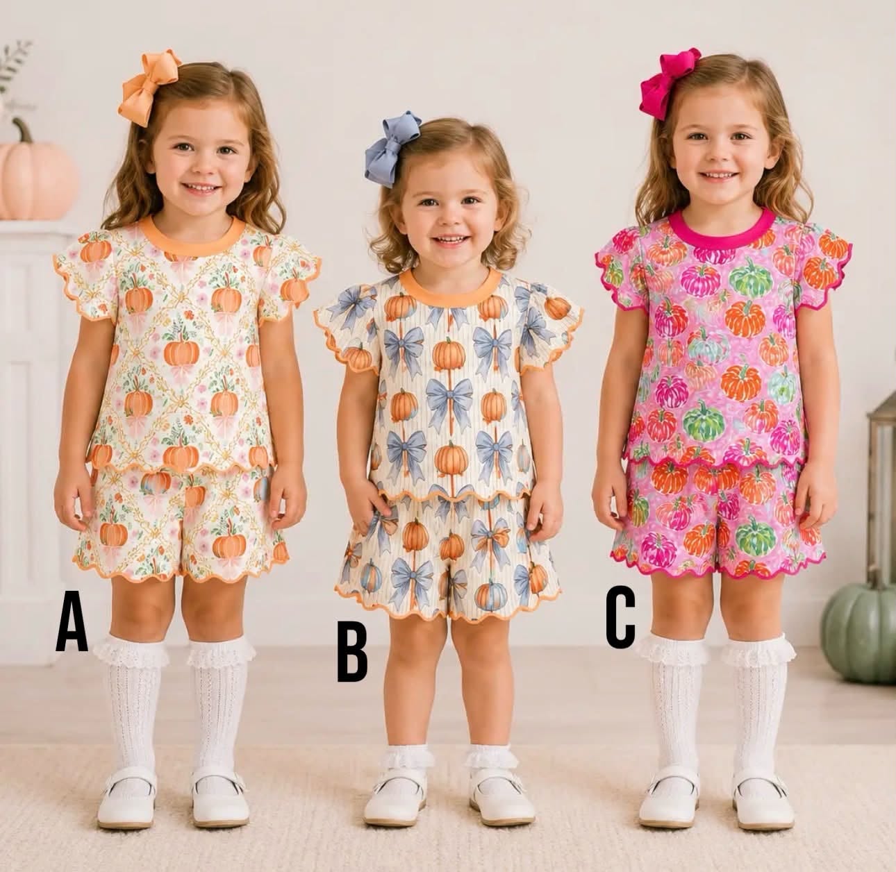 PO33 2026: Pretty Pumpkin Trio Collection (ETA OCT)