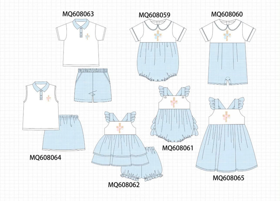 PO35 2026: Pastel Blue Cross (ETA MARCH)