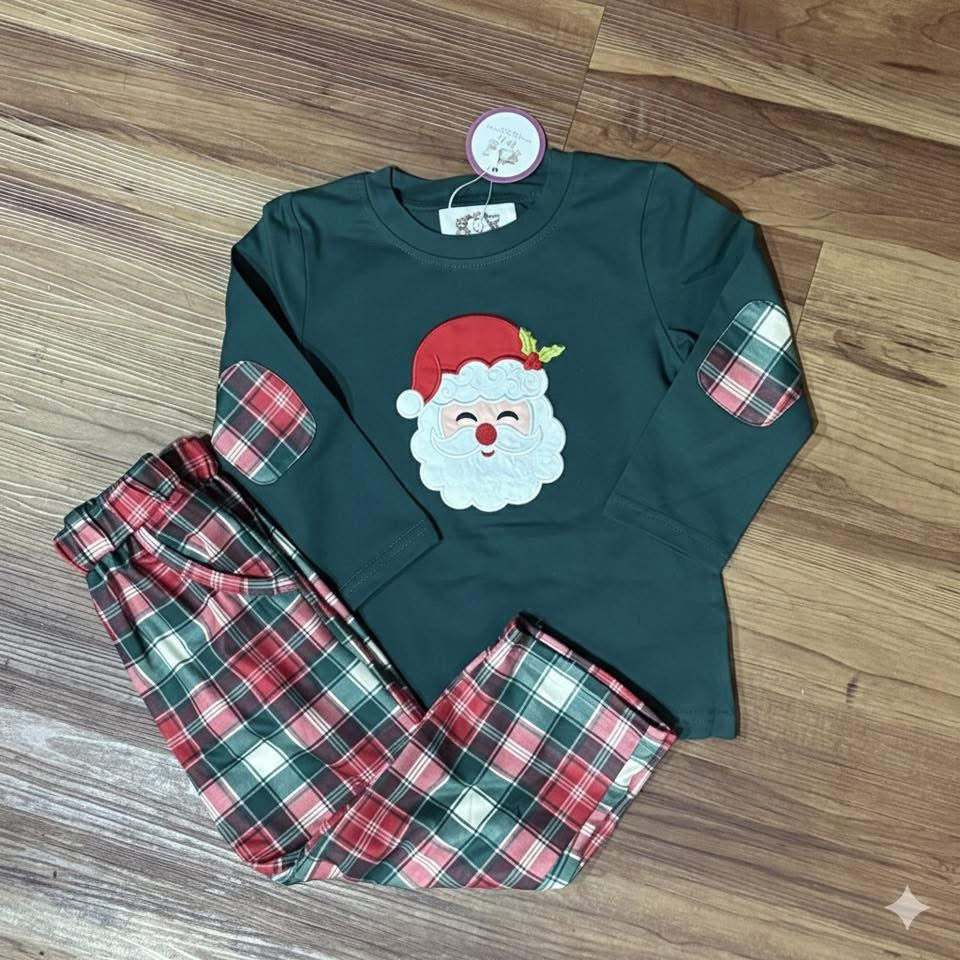 Holly Jolly Plaid Pants(RTS)