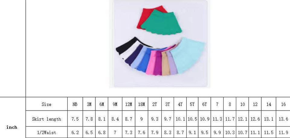 PO07 2026: Scalloped Athletic Skorts (ETA May)
