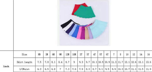 PO07 2026: Scalloped Athletic Skorts (ETA May)