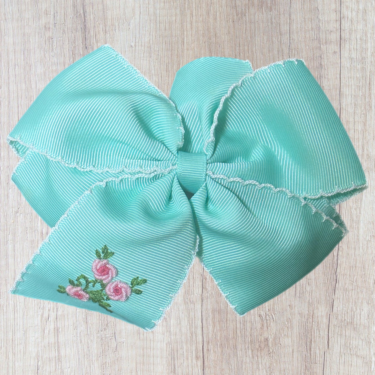 Perfect Peonies Bow (RTS)