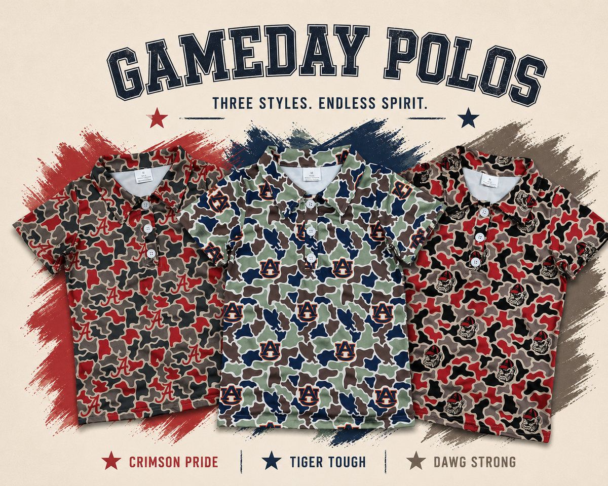 PO20: Gameday Polos (ETA August)