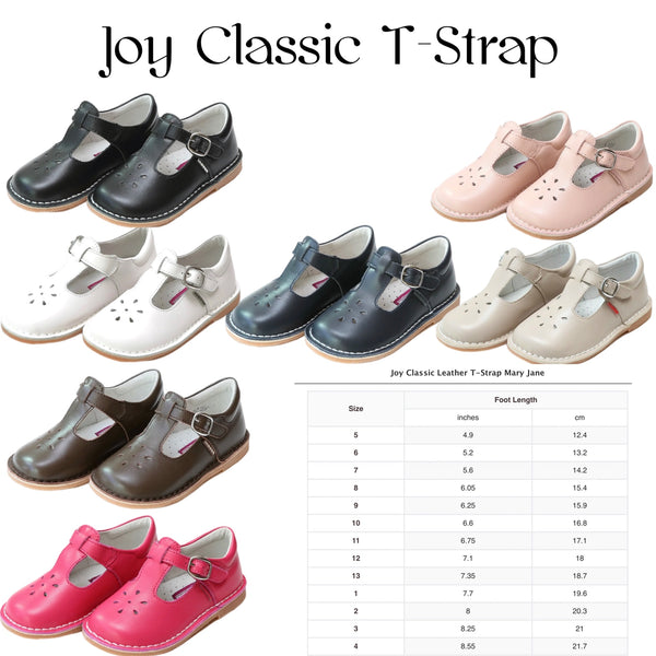 Joy Classic T-Strap Mary Janes by L’Amour