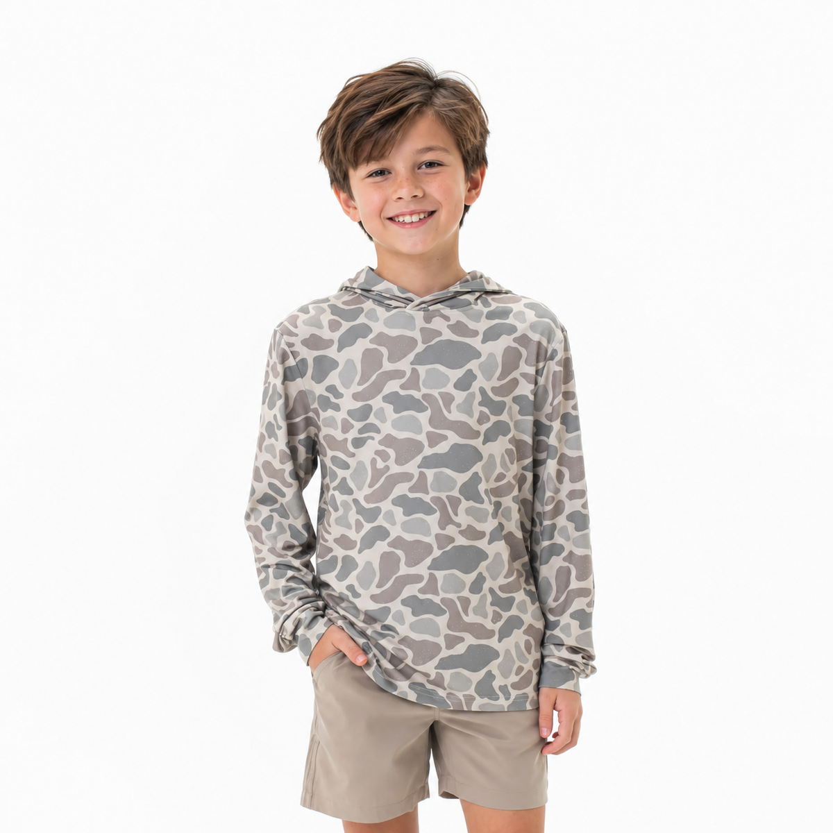 PO36: Boys Camo Performance Hoodies (ETA November)