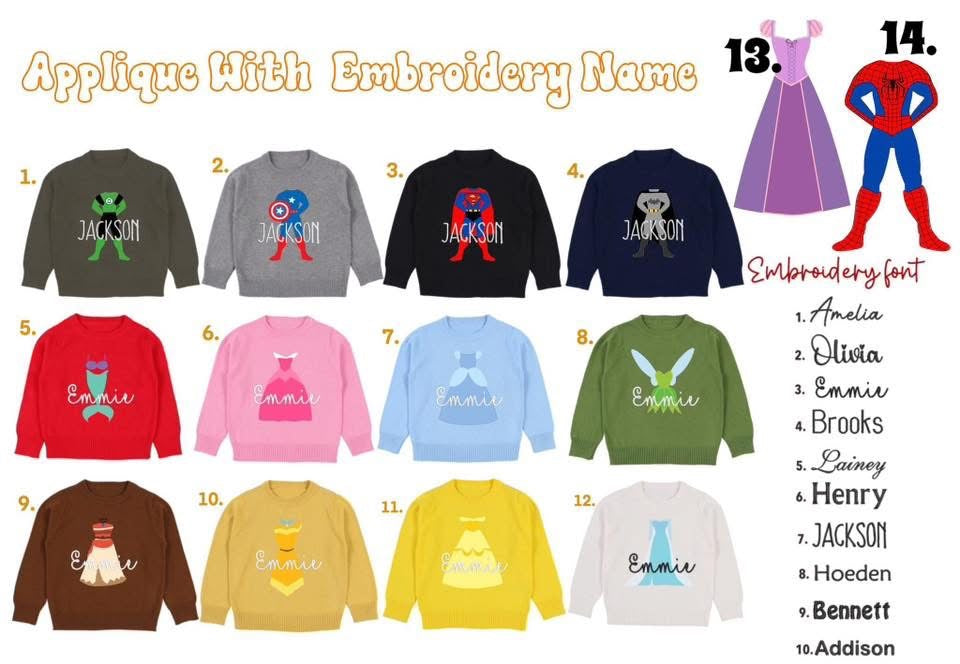 PO30: Character Pullover PART 1 (ETA OCTOBER)