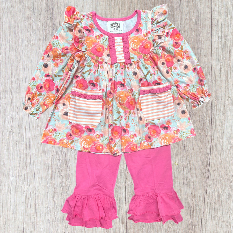 Just Peachy Collection - Girl Pant Set