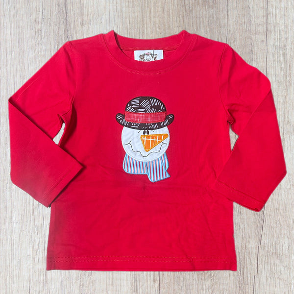 Boys Winter Tees - Snowman (RTS)