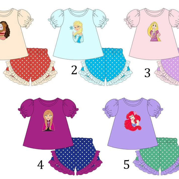 Small Business Saturday PO: Princess Shorts Sets (ETA April)