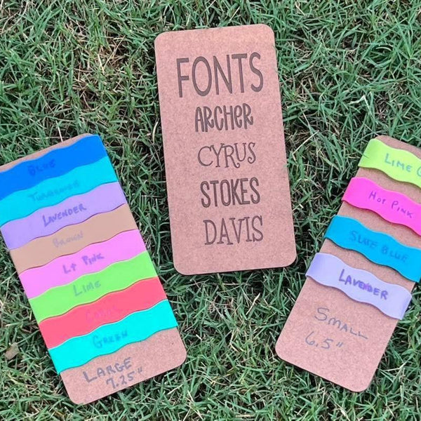 PO34: Bottle/Cup Bands (ETA 2 weeks)