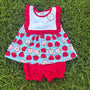 Class Is Back In Session Bloomer Short Set (RTS)
