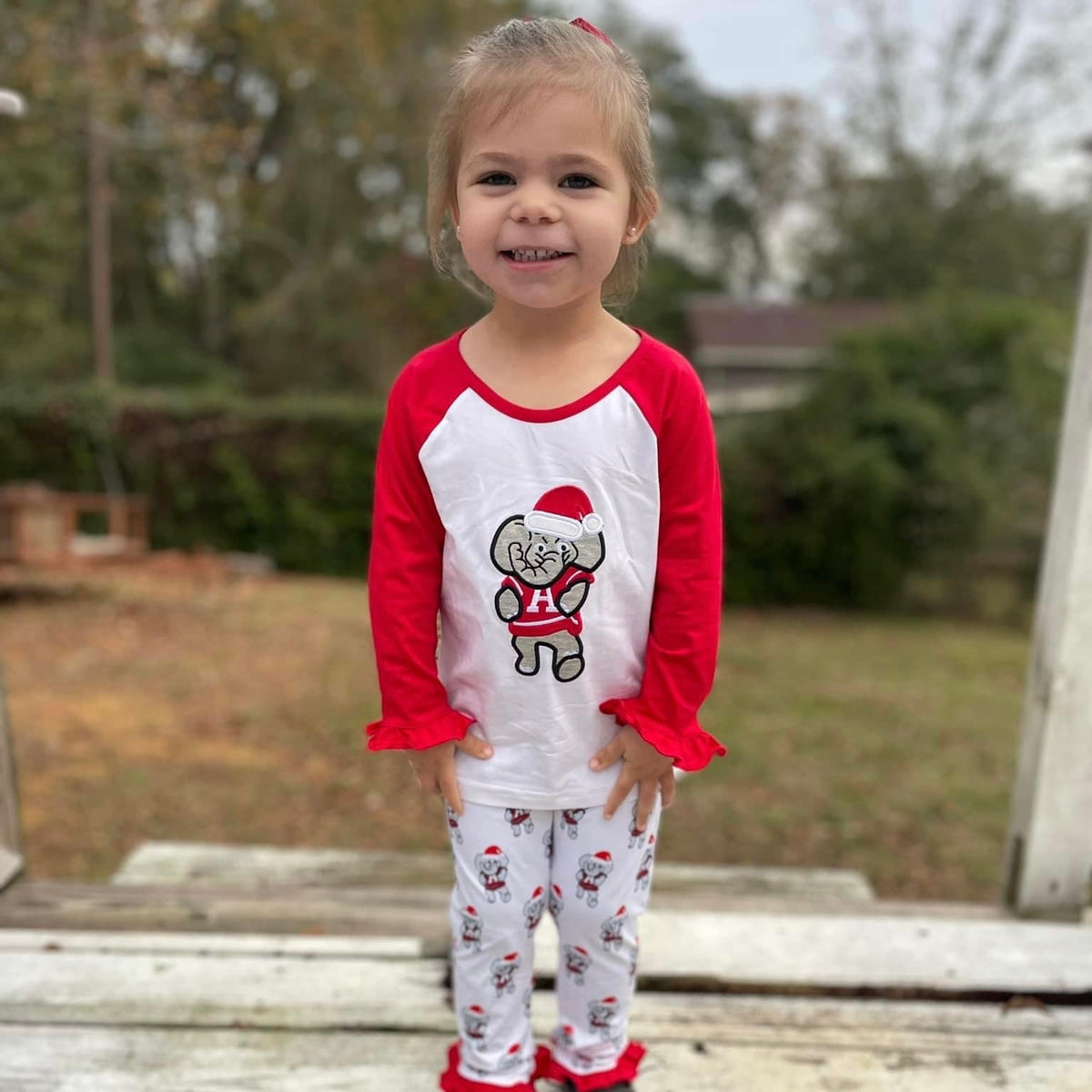 Elephant Christmas Loungewear (RTS)