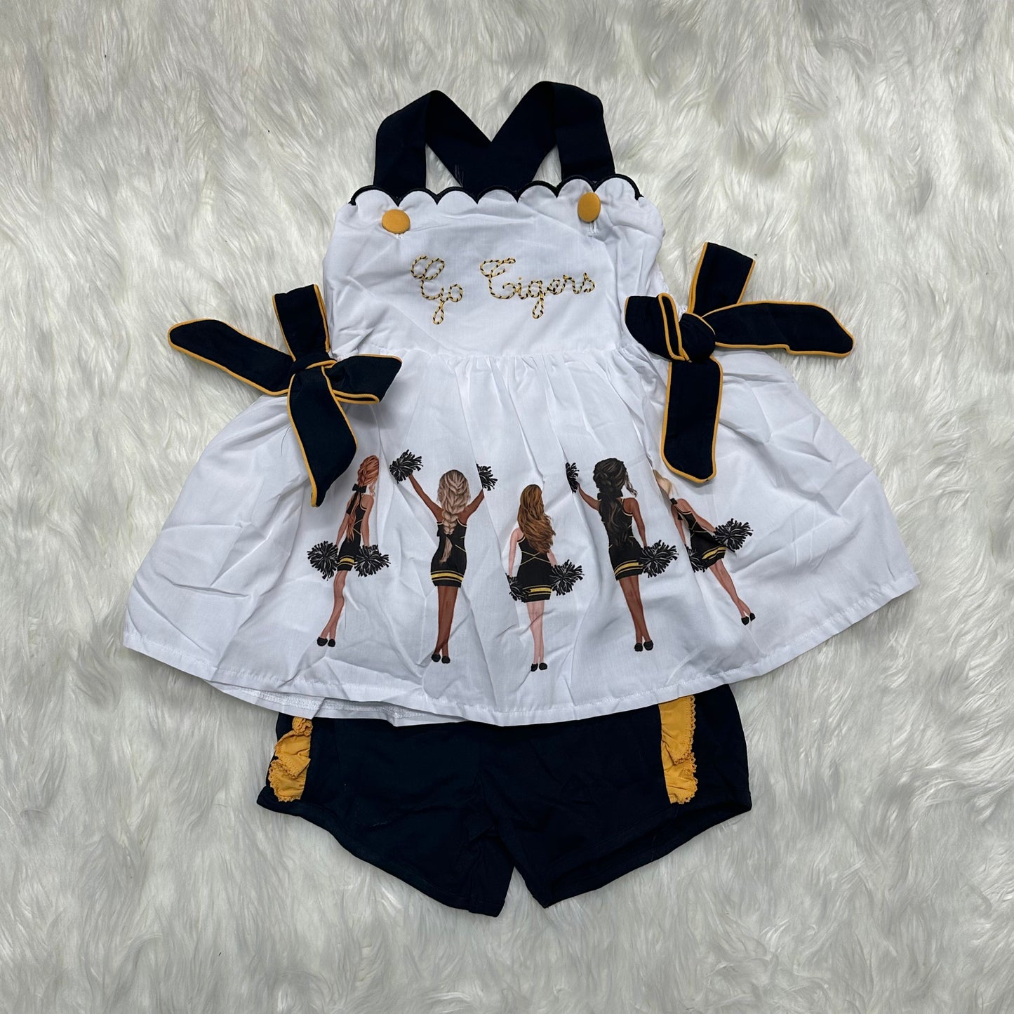 Black and Gold Cheer Collection 6T (RTS)