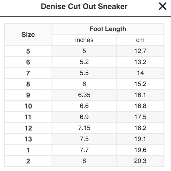 Denise Cut Out Sneaker by L’Amour