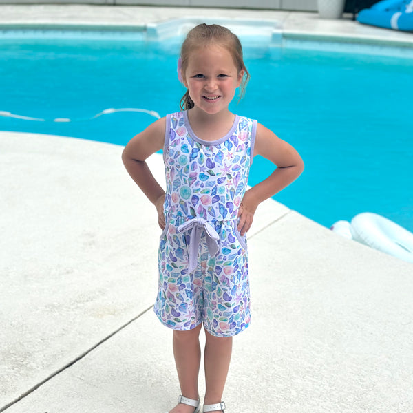2T Danielle’s Shells - Romper (RTS)