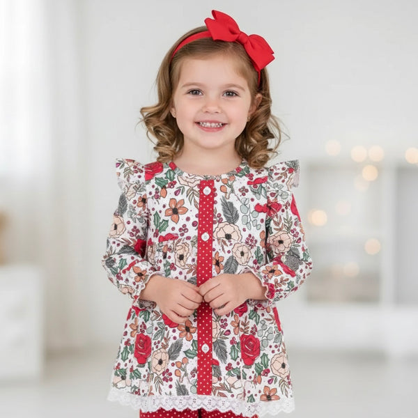 Maddie's Christmas Floral Set (RTS)